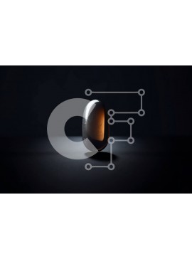 Intra Συλλεκτικό Ξύλινο Παζλ Plywood  4mm - Πορτρέτο ενός σοβαρού άνδρα με γένια και μουστάκι σε μαύρο και άσπρο Σε Ξύλινο Κουτί - Διαστάσεις Puzzle: 10x10 cm – 25 κομμάτια