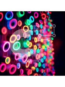 Intra Συλλεκτικό Ξύλινο Παζλ Plywood  4mm - Ζωντανή οθόνη κρεμαστών λαμπτήρων Σε Ξύλινο Κουτί - Διαστάσεις Puzzle: 10x10 cm – 25 κομμάτια