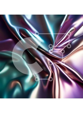 Σετ των 2 Intra Συλλεκτικό Ξύλινο Παζλ Plywood  4mm - Εκπληκτική κινηματογράφηση σε πρώτο πλάνο από μεταλλικό ύφασμα σε μια ζωντανή παλέτα χρωμάτων Σε Ξύλινο Κουτί - Διαστάσεις: 10x10 cm – 25 κομμάτια