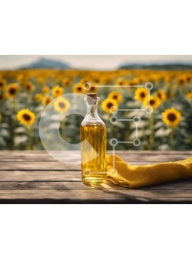 Σετ των 2 Intra Συλλεκτικό Ξύλινο Παζλ Plywood  4mm - Μπουκάλι ηλιέλαιο σε ξύλινο τραπέζι Σε Ξύλινο Κουτί - Διαστάσεις: 10x10 cm – 25 κομμάτια