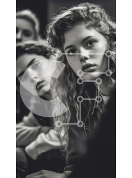 Intra Συλλεκτικό Ξύλινο Παζλ Plywood  4mm - Έντονη έκφραση σε ομαδική ρύθμιση Σε Ξύλινο Κουτί - Διαστάσεις Puzzle: 10x10 cm – 25 κομμάτια