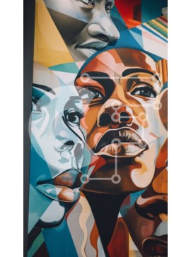 Intra Συλλεκτικό Ξύλινο Παζλ Plywood  4mm - Διαφορετική ομάδα γυναικών με διαφορετικά στυλ Σε Ξύλινο Κουτί - Διαστάσεις Puzzle: 10x10 cm – 25 κομμάτια