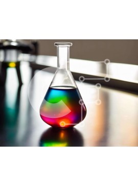 Intra Συλλεκτικό Ξύλινο Παζλ Plywood  4mm - Πολύχρωμο υγρό σε ποτήρι για επιστημονική έρευνα Σε Ξύλινο Κουτί - Διαστάσεις Puzzle: 10x10 cm – 25 κομμάτια