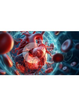 Intra Συλλεκτικό Ξύλινο Παζλ Plywood  4mm - Λεπτομερής εικόνα της ανατομίας της ανθρώπινης καρδιάς και των λειτουργιών της Σε Ξύλινο Κουτί - Διαστάσεις Puzzle: 10x10 cm – 25 κομμάτια