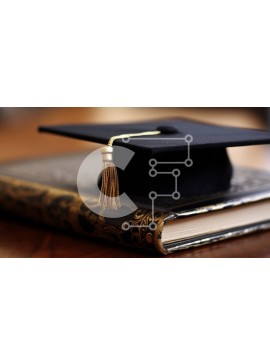 Intra Συλλεκτικό Ξύλινο Παζλ Plywood  4mm - ΚΑΠ αποφοίτησης στο βιβλίο στον ξύλινο πίνακα Στοκ Φωτογραφία Σε Ξύλινο Κουτί - Διαστάσεις Puzzle: 10x10 cm – 25 κομμάτια