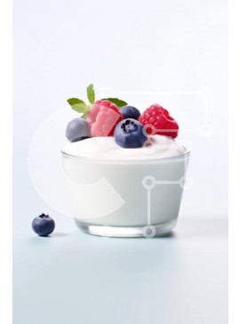 Σετ των 2 Intra Συλλεκτικό Ξύλινο Παζλ Plywood  4mm - Μπολ γιαουρτιού με μούρα και μέντα Σε Ξύλινο Κουτί - Διαστάσεις: 10x10 cm – 25 κομμάτια