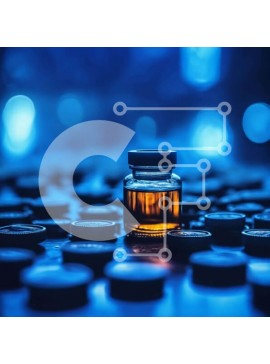 Intra Συλλεκτικό Ξύλινο Παζλ Plywood  4mm - Μπουκάλι Dark Liquid για Ιατρικούς σκοπούς Σε Ξύλινο Κουτί - Διαστάσεις Puzzle: 10x10 cm – 25 κομμάτια