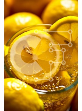 Σετ των 2 Intra Συλλεκτικό Ξύλινο Παζλ Plywood  4mm - Ξεδιψάστε με ένα ποτήρι φρέσκια λεμονάδα Σε Ξύλινο Κουτί - Διαστάσεις: 10x10 cm – 25 κομμάτια