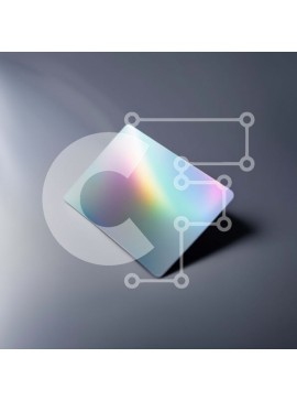 Intra Συλλεκτικό Ξύλινο Παζλ Plywood  4mm - Εκπληκτική ολογραφική κάρτα με ζωηρά χρώματα και ιριδίζον σχέδιο Σε Ξύλινο Κουτί - Διαστάσεις Puzzle: 10x10 cm – 25 κομμάτια