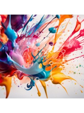 Intra Συλλεκτικό Ξύλινο Παζλ Plywood  4mm - Ζωντανή και δυναμική φωτογραφία με βαφή Σε Ξύλινο Κουτί - Διαστάσεις Puzzle: 10x10 cm – 25 κομμάτια