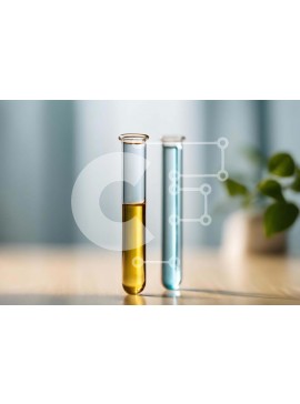 Intra Συλλεκτικό Ξύλινο Παζλ Plywood  4mm - Πολύχρωμοι δοκιμαστικοί σωλήνες σε ένα επιστημονικό εργαστήριο Σε Ξύλινο Κουτί - Διαστάσεις Puzzle: 10x10 cm – 25 κομμάτια