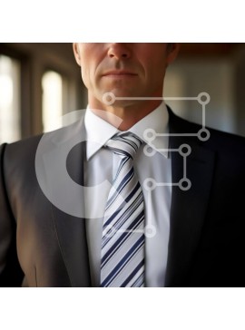 Intra Συλλεκτικό Ξύλινο Παζλ Plywood  4mm - Κομψός άνδρας με κοστούμι και γραβάτα Σε Ξύλινο Κουτί - Διαστάσεις Puzzle: 10x10 cm – 25 κομμάτια