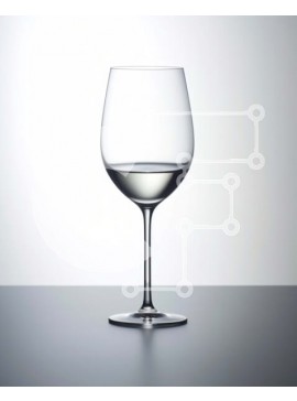 Σετ των 2 Intra Συλλεκτικό Ξύλινο Παζλ Plywood  4mm - Κομψό λευκό ποτήρι κρασιού για καλό φαγητό ή ειδικές περιστάσεις Σε Ξύλινο Κουτί - Διαστάσεις: 10x10 cm – 25 κομμάτια