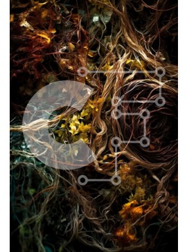 Σετ των 2 Intra Συλλεκτικό Ξύλινο Παζλ Plywood  4mm - Όμορφη εικόνα της φωλιάς ενός πουλιού στη φύση Σε Ξύλινο Κουτί - Διαστάσεις: 10x10 cm – 25 κομμάτια