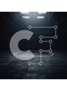 Intra Συλλεκτικό Ξύλινο Παζλ Plywood  4mm - Σκοτεινό κενό δωμάτιο με κυκλικό άνοιγμα στην οροφή Σε Ξύλινο Κουτί - Διαστάσεις Puzzle: 10x10 cm – 25 κομμάτια