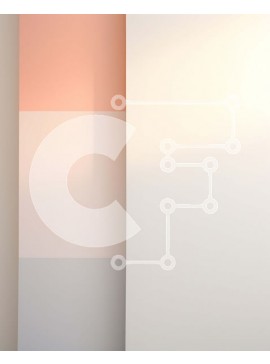 Intra Συλλεκτικό Ξύλινο Παζλ Plywood  4mm - Μινιμαλιστική εικόνα ενός λευκού λευκού τοίχου με ένα άγγιγμα ροζ μπογιάς Σε Ξύλινο Κουτί - Διαστάσεις Puzzle: 10x10 cm – 25 κομμάτια