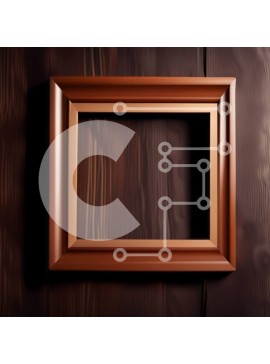 Intra Συλλεκτικό Ξύλινο Παζλ Plywood  4mm - Άδειο Ξύλινο Πλαίσιο - Εσωτερική διακόσμηση Σε Ξύλινο Κουτί - Διαστάσεις Puzzle: 10x10 cm – 25 κομμάτια