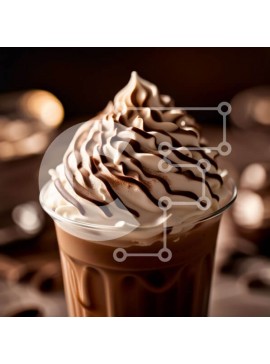 Σετ των 2 Intra Συλλεκτικό Ξύλινο Παζλ Plywood  4mm - Αφεθείτε σε ένα κρεμώδες μιλκσέικ σοκολάτας με σαντιγί Σε Ξύλινο Κουτί - Διαστάσεις: 10x10 cm – 25 κομμάτια