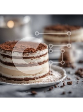 Σετ των 2 Intra Συλλεκτικό Ξύλινο Παζλ Plywood  4mm - Τούρτα σοκολάτας του Αγίου Βαλεντίνου με κερί Σε Ξύλινο Κουτί - Διαστάσεις: 10x10 cm – 25 κομμάτια