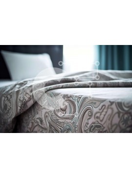 Intra Συλλεκτικό Ξύλινο Παζλ Plywood  4mm - Άνετο κρεβάτι με μοτίβο και μαξιλάρια Σε Ξύλινο Κουτί - Διαστάσεις Puzzle: 10x10 cm – 25 κομμάτια