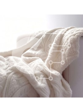 Intra Συλλεκτικό Ξύλινο Παζλ Plywood  4mm - Άνετο και φιλόξενο σαλόνι με λευκή βελούδινη κουβέρτα στην καρέκλα Σε Ξύλινο Κουτί - Διαστάσεις Puzzle: 10x10 cm – 25 κομμάτια