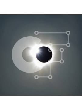 Intra Συλλεκτικό Ξύλινο Παζλ Plywood  4mm - Εκπληκτική εικόνα μιας έκλειψης ηλίου με το φεγγάρι να καλύπτει εν μέρει τον ήλιο Σε Ξύλινο Κουτί - Διαστάσεις Puzzle: 10x10 cm – 25 κομμάτια