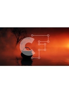 Intra Συλλεκτικό Ξύλινο Παζλ Plywood  4mm - Μαύρο καζάνι στο ήρεμο νερό στο ηλιοβασίλεμα Σε Ξύλινο Κουτί - Διαστάσεις: 10x10 cm – 25 κομμάτια