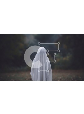 Intra Συλλεκτικό Ξύλινο Παζλ Plywood  4mm - Mysterious White Ghost in the Woods Σε Ξύλινο Κουτί - Διαστάσεις Puzzle: 10x10 cm – 25 κομμάτια