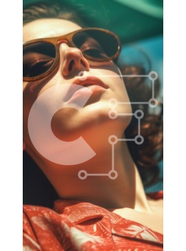 Intra Συλλεκτικό Ξύλινο Παζλ Plywood  4mm - Χαλάρωση σε μια πολυθρόνα κάτω από το γαλάζιο του ουρανού - Φωτογραφία Αρχείου Σε Ξύλινο Κουτί - Διαστάσεις Puzzle: 10x10 cm – 25 κομμάτια