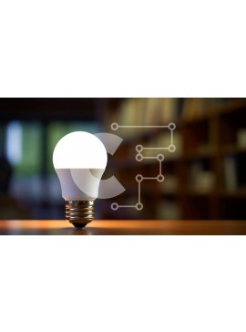 Intra Συλλεκτικό Ξύλινο Παζλ Plywood  4mm - Ενιαία λάμπα στο τραπέζι με ράφια Σε Ξύλινο Κουτί - Διαστάσεις: 10x10 cm – 25 κομμάτια