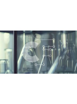 Intra Συλλεκτικό Ξύλινο Παζλ Plywood  4mm - Γυάλινα ποτήρια με διάφορα υγρά σε εργαστηριακό περιβάλλον Σε Ξύλινο Κουτί - Διαστάσεις Puzzle: 10x10 cm – 25 κομμάτια