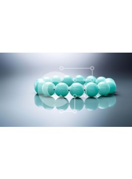 Σετ των 2 Intra Συλλεκτικό Ξύλινο Παζλ Plywood  4mm - Βραχιόλι με τυρκουάζ χάντρες για μόδα ή διακόσμηση Σε Ξύλινο Κουτί - Διαστάσεις: 10x10 cm – 25 κομμάτια