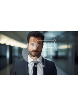 Intra Συλλεκτικό Ξύλινο Παζλ Plywood  4mm - Άνδρας με κομψό κοστούμι και γραβάτα Σε Ξύλινο Κουτί - Διαστάσεις Puzzle: 10x10 cm – 25 κομμάτια