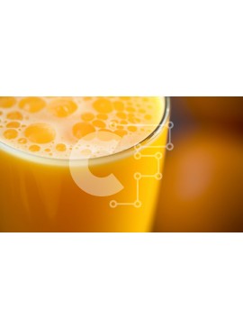 Σετ των 2 Intra Συλλεκτικό Ξύλινο Παζλ Plywood  4mm - Ποτήρι χυμό πορτοκαλιού Σε Ξύλινο Κουτί - Διαστάσεις: 10x10 cm – 25 κομμάτια