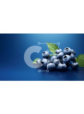 Σετ των 2 Intra Συλλεκτικό Ξύλινο Παζλ Plywood  4mm - Διακόσμηση βατόμουρα με πράσινα φύλλα Σε Ξύλινο Κουτί - Διαστάσεις: 10x10 cm – 25 κομμάτια