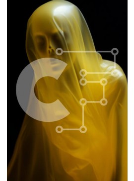 Intra Συλλεκτικό Ξύλινο Παζλ Plywood  4mm - Ημιδιαφανές κίτρινο σχήμα Σε Ξύλινο Κουτί - Διαστάσεις Puzzle: 10x10 cm – 25 κομμάτια