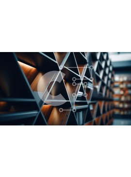 Intra Συλλεκτικό Ξύλινο Παζλ Plywood  4mm - Ράφι με πολλά βιβλία από ξύλο Σε Ξύλινο Κουτί - Διαστάσεις Puzzle: 10x10 cm – 25 κομμάτια