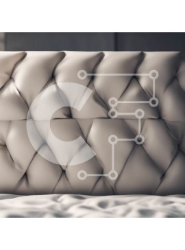 Intra Συλλεκτικό Ξύλινο Παζλ Plywood  4mm - Κοντινή όψη του φουντωτού κρεβατιού με λευκό στρώμα και σεντόνια Σε Ξύλινο Κουτί - Διαστάσεις Puzzle: 10x10 cm – 25 κομμάτια