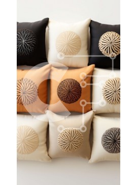 Intra Συλλεκτικό Ξύλινο Παζλ Plywood  4mm - Κομψό και ευέλικτο σετ διακοσμητικών μαξιλαριών Σε Ξύλινο Κουτί - Διαστάσεις Puzzle: 10x10 cm – 25 κομμάτια