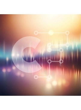 Intra Συλλεκτικό Ξύλινο Παζλ Plywood  4mm - Ζωντανό και δυναμικό αφηρημένο φόντο με θολό εφέ Σε Ξύλινο Κουτί - Διαστάσεις Puzzle: 10x10 cm – 25 κομμάτια