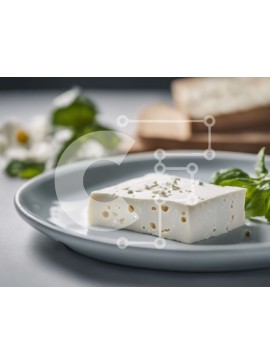 Σετ των 2 Intra Συλλεκτικό Ξύλινο Παζλ Plywood  4mm - Λευκό τυρί σε φέτες ψωμιού Σε Ξύλινο Κουτί - Διαστάσεις: 10x10 cm – 25 κομμάτια