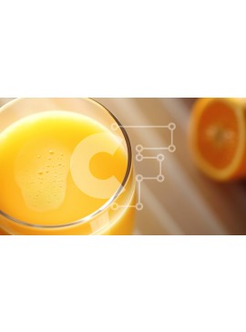 Σετ των 2 Intra Συλλεκτικό Ξύλινο Παζλ Plywood  4mm - Ποτήρι χυμό πορτοκαλιού στο τραπέζι Σε Ξύλινο Κουτί - Διαστάσεις: 10x10 cm – 25 κομμάτια