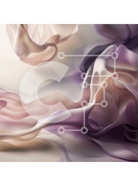 Σετ των 2 Intra Συλλεκτικό Ξύλινο Παζλ Plywood  4mm - Γαλήνια γυναίκα με ρέον φόρεμα με αιθέριο εφέ Σε Ξύλινο Κουτί - Διαστάσεις: 10x10 cm – 25 κομμάτια