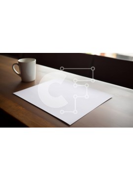 Intra Συλλεκτικό Ξύλινο Παζλ Plywood  4mm - Λευκή Βίβλος και φλιτζάνι καφέ σε ξύλινο τραπέζι Σε Ξύλινο Κουτί - Διαστάσεις Puzzle: 10x10 cm – 25 κομμάτια