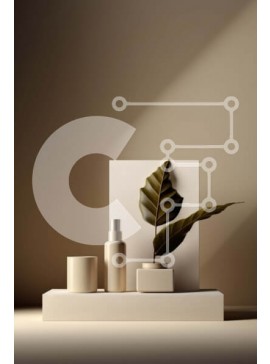 Intra Συλλεκτικό Ξύλινο Παζλ Plywood  4mm - Κομψό και μινιμαλιστικό λευκό ράφι με δοχεία φυτών Σε Ξύλινο Κουτί - Διαστάσεις Puzzle: 10x10 cm – 25 κομμάτια