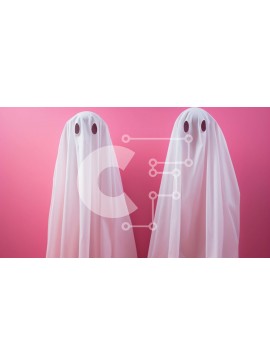 Intra Συλλεκτικό Ξύλινο Παζλ Plywood  4mm - Φανταστικές φιγούρες σε ροζ φόντο Σε Ξύλινο Κουτί - Διαστάσεις Puzzle: 10x10 cm – 25 κομμάτια