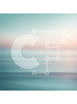 Intra Συλλεκτικό Ξύλινο Παζλ Plywood  4mm - Εκπληκτικό ηλιοβασίλεμα πάνω από ήρεμα νερά Σε Ξύλινο Κουτί - Διαστάσεις: 10x10 cm – 25 κομμάτια