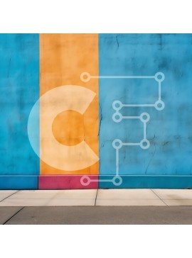 Intra Συλλεκτικό Ξύλινο Παζλ Plywood  4mm - Ζωηρόχρωμη τοιχογραφία σε έναν τοίχο πόλεων Στοκ Φωτογραφία Σε Ξύλινο Κουτί - Διαστάσεις Puzzle: 10x10 cm – 25 κομμάτια