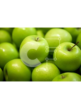 Σετ των 2 Intra Συλλεκτικό Ξύλινο Παζλ Plywood  4mm - Σωρός από πράσινα μήλα Σε Ξύλινο Κουτί - Διαστάσεις: 10x10 cm – 25 κομμάτια