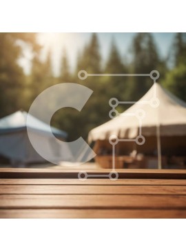 Intra Συλλεκτικό Ξύλινο Παζλ Plywood  4mm - Ρύθμιση γάμου εξωτερικού χώρου σε ξέφωτο δάσους Σε Ξύλινο Κουτί - Διαστάσεις: 10x10 cm – 25 κομμάτια